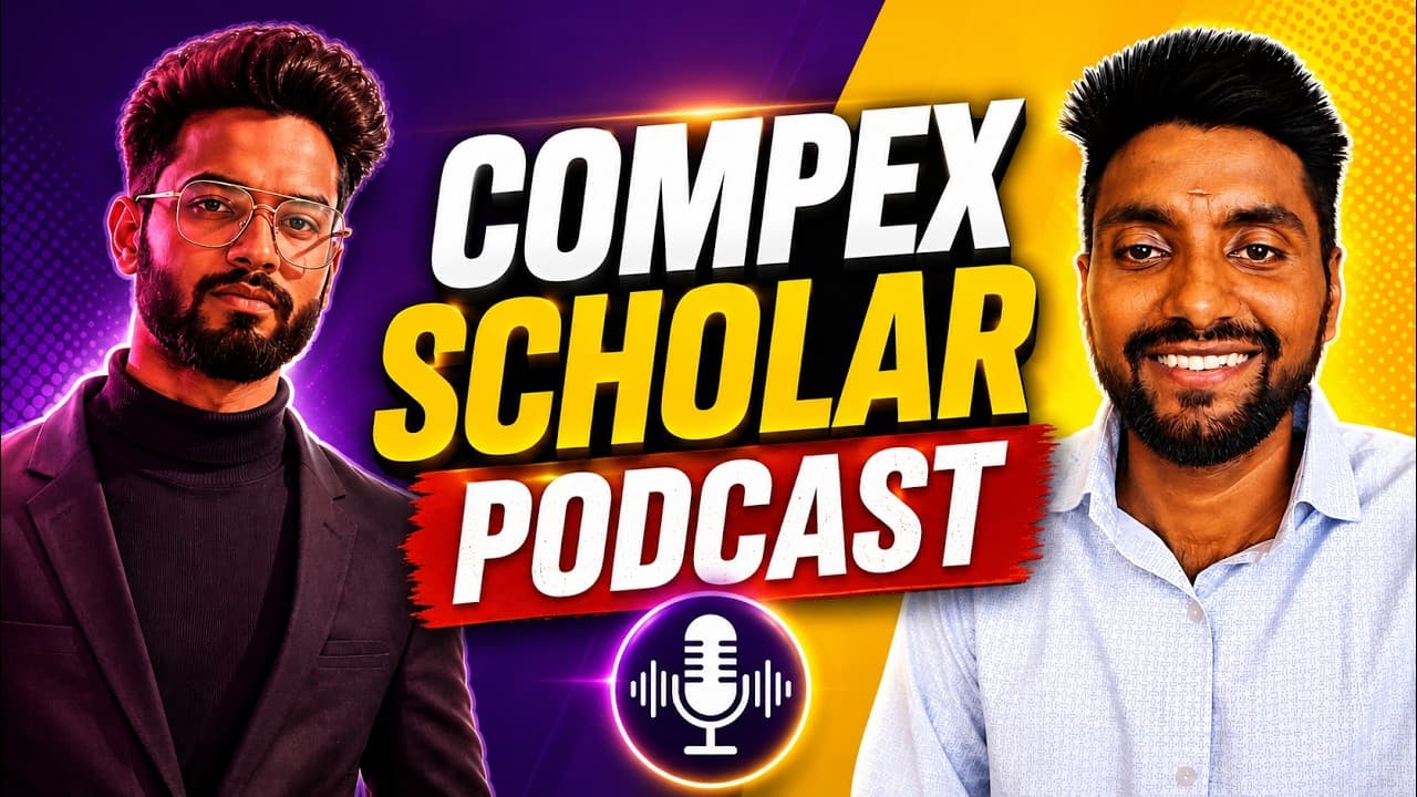 Video thumbnail: Podcast with the compex scholarship students